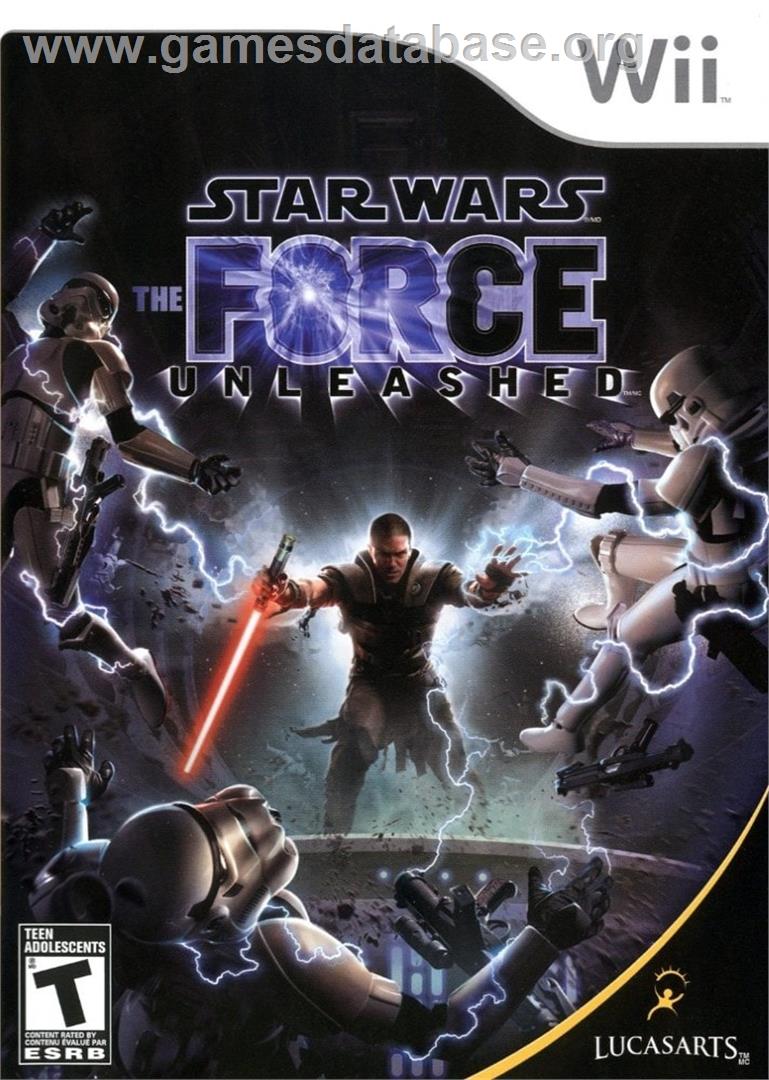 Star Wars - Le Pouvoir De La Force - Nintendo Wii - Artwork - Box