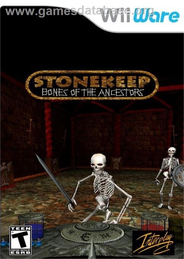 Stonekeep - Bones of the Ancestors - Nintendo Wii - Artwork - Box