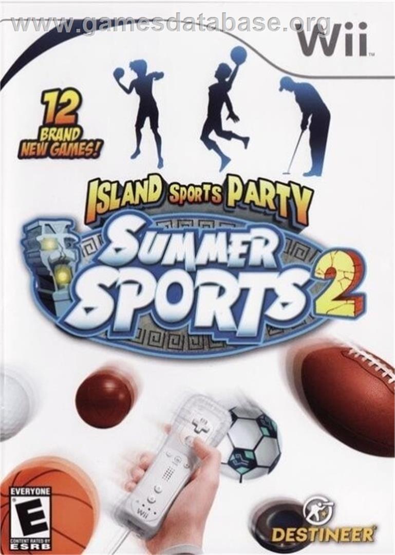Summer Sports Party - Nintendo Wii - Artwork - Box