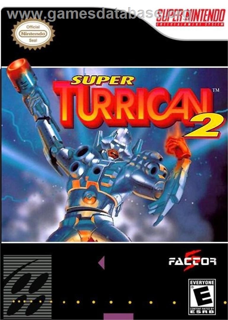 Super Turrican 2 (SNES) - Nintendo Wii - Artwork - Box