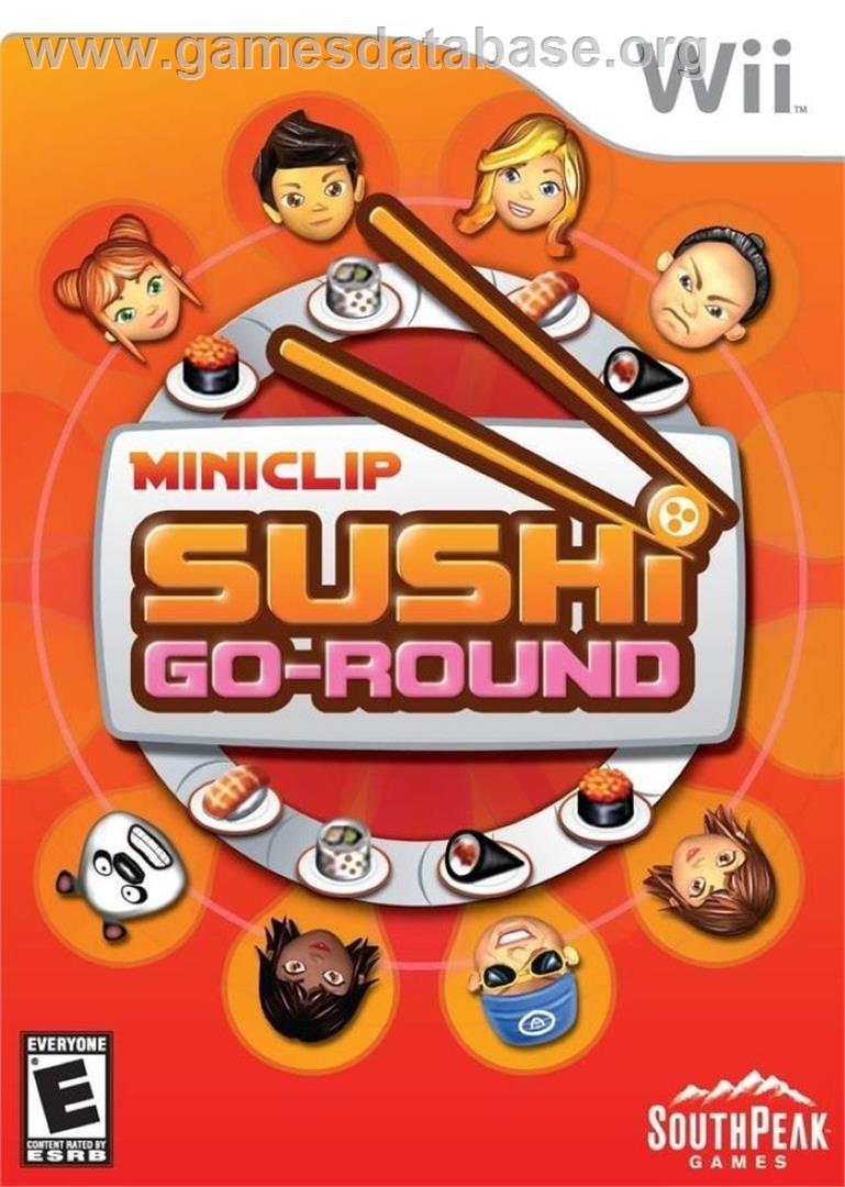 Sushi Go Round - Nintendo Wii - Artwork - Box