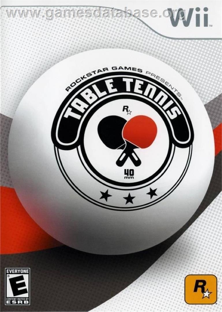 Table Tennis - Nintendo Wii - Artwork - Box