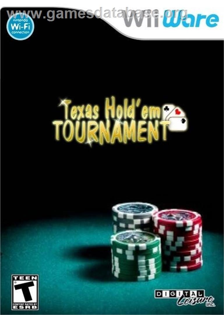 Texas Hold'em Tournament - Nintendo Wii - Artwork - Box