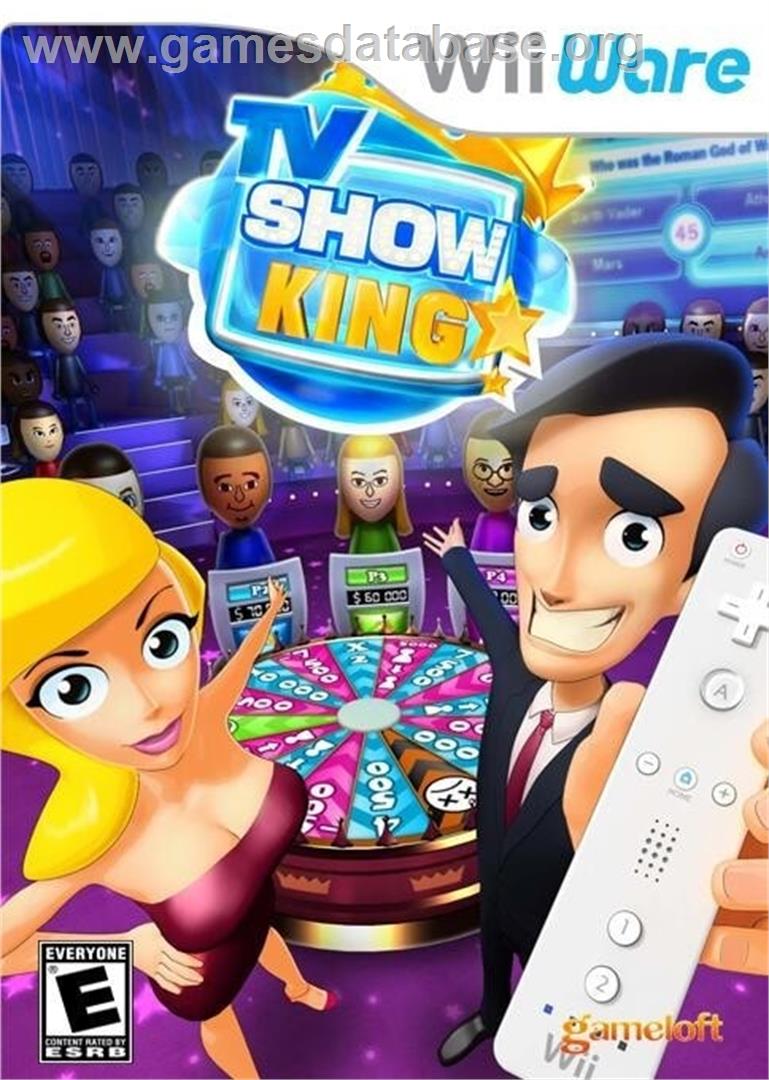 Tv Show King - Nintendo Wii - Artwork - Box