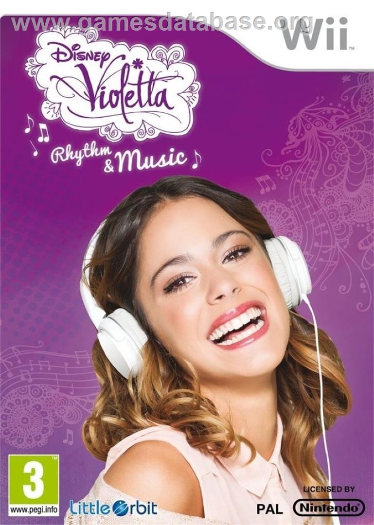Violetta - Rythme Et Musique - Nintendo Wii - Artwork - Box