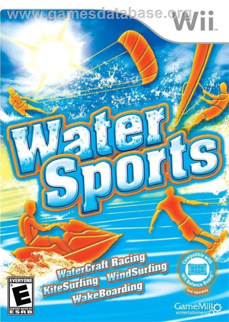 Water Sports - Nintendo Wii - Artwork - Box