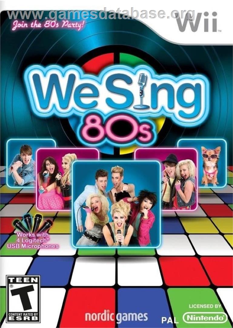 We Sing 80s - Nintendo Wii - Artwork - Box