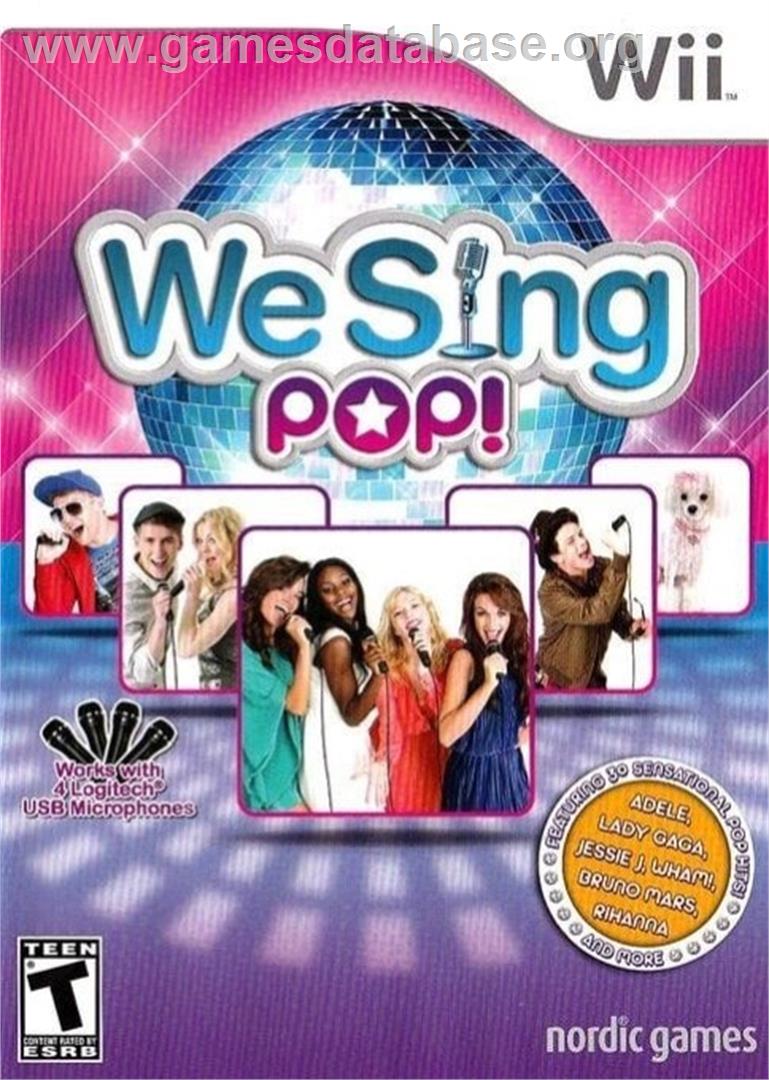 We Sing Pop ! - Nintendo Wii - Artwork - Box