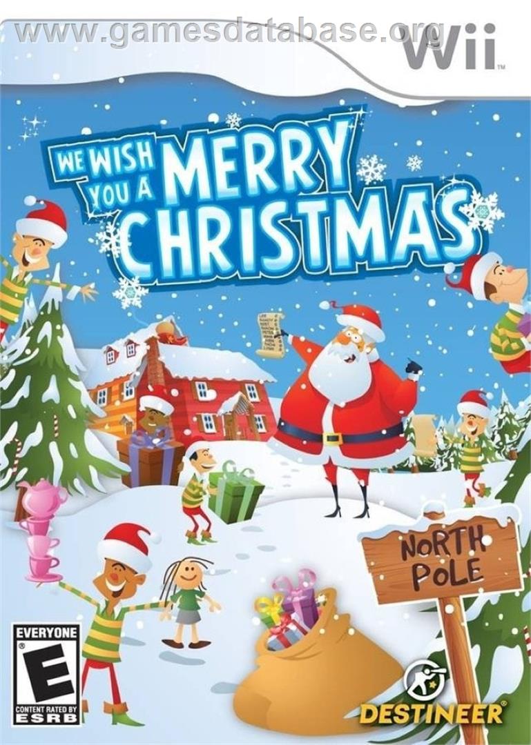 We Wish You A Merry Christmas - Nintendo Wii - Artwork - Box