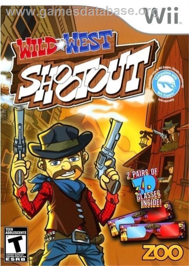 Wild West Shootout - Nintendo Wii - Artwork - Box