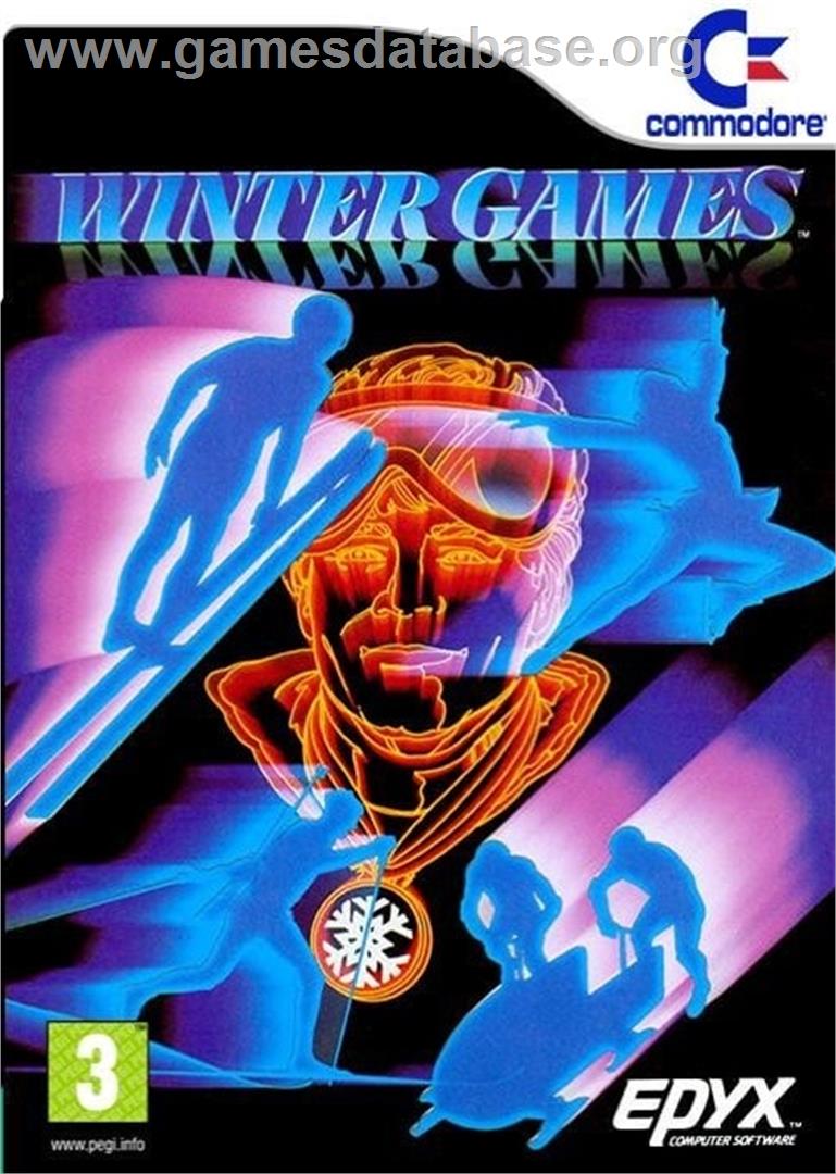 Winter Games (C64) - Nintendo Wii - Artwork - Box