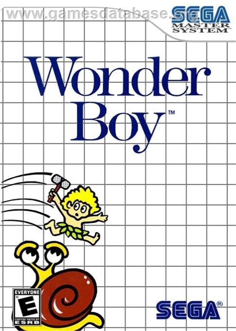 Wonder Boy (SMS) - Nintendo Wii - Artwork - Box