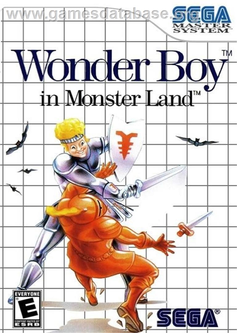 Wonder Boy in Monster Land (SMS) - Nintendo Wii - Artwork - Box