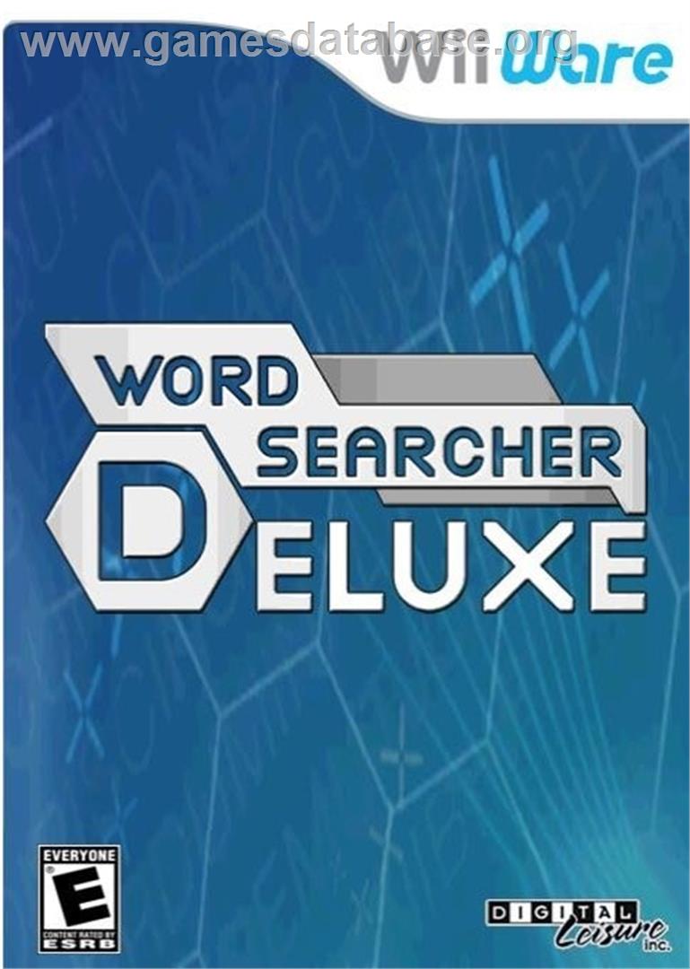 Word Searcher Deluxe - Nintendo Wii - Artwork - Box