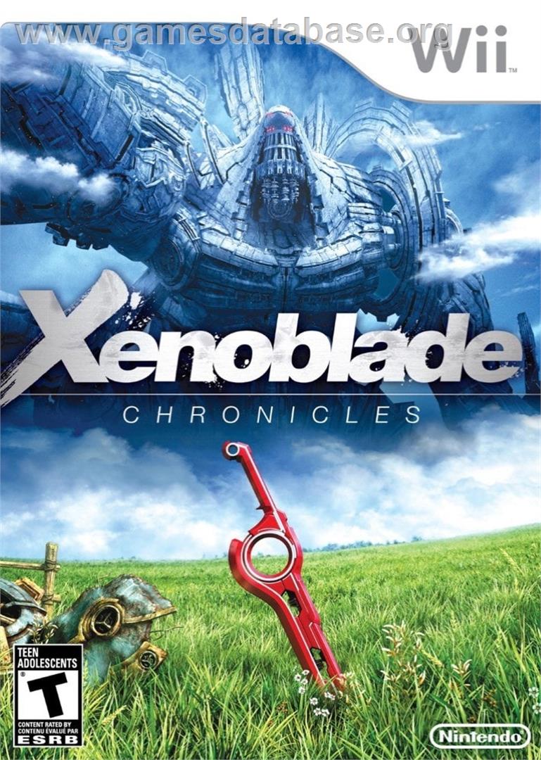 Xenoblade Chronicles - Nintendo Wii - Artwork - Box