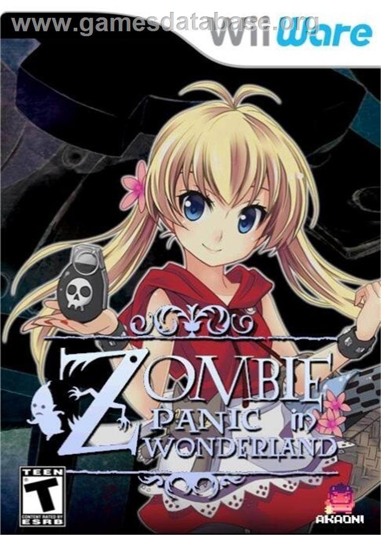 Zombie Panic In Wonderland - Nintendo Wii - Artwork - Box