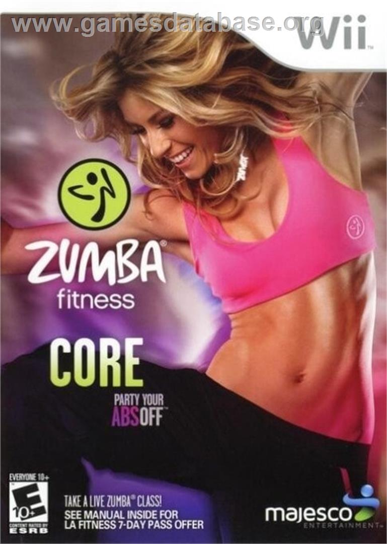 Zumba Fitness Core - Nintendo Wii - Artwork - Box