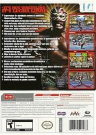 Box back cover for Aaa Lucha Libre - Heroes Of The Ring on the Nintendo Wii.