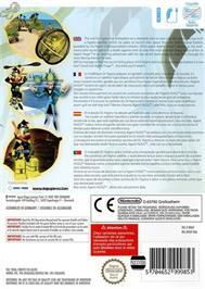 Box back cover for Agent Hugo - Lemoon Twist on the Nintendo Wii.