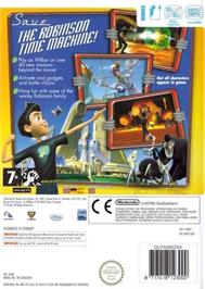 Box back cover for Bienvenue Chez Les Robinson on the Nintendo Wii.