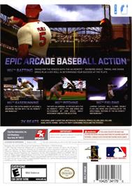 Box back cover for Bigs, The on the Nintendo Wii.