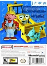 Box back cover for Bob the Builder - Festival of Fun on the Nintendo Wii.