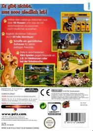Box back cover for Catz on the Nintendo Wii.