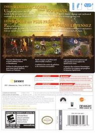Box back cover for Chroniques De Spiderwick, Les on the Nintendo Wii.
