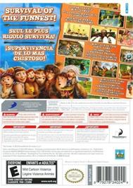 Box back cover for Croods - Fête Préhistorique, Les on the Nintendo Wii.