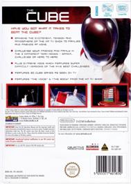 Box back cover for Cube, The on the Nintendo Wii.