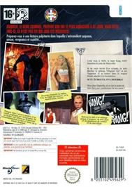 Box back cover for Diabolik - The Original Sin on the Nintendo Wii.