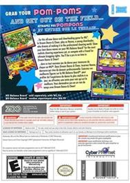 Box back cover for Dream Dance And Cheer on the Nintendo Wii.