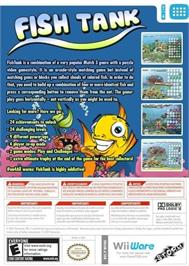 Box back cover for Fish Tank on the Nintendo Wii.