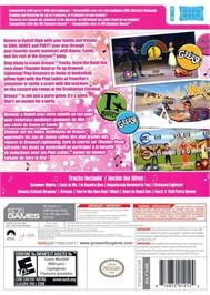 Box back cover for Grease - Le Jeu Vidéo Officiel on the Nintendo Wii.