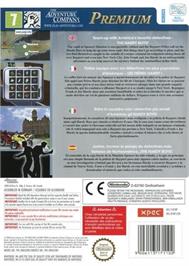 Box back cover for Hardy Boys - The Hidden Theft, The on the Nintendo Wii.