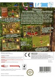 Box back cover for I'm A Celebrity... Get Me Out of Here! on the Nintendo Wii.