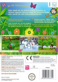 Box back cover for Jardin En Folie on the Nintendo Wii.