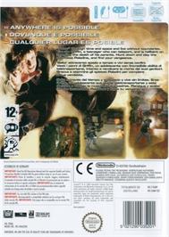 Box back cover for Jumper - Griffin's Story on the Nintendo Wii.