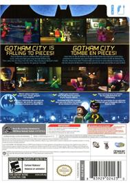 Box back cover for Lego Batman - Le Jeu Vidéo on the Nintendo Wii.