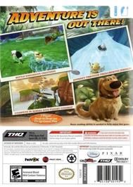 Box back cover for Là-haut on the Nintendo Wii.