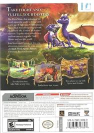 Box back cover for Légende De Spyro - Naissance D'un Dragon, La on the Nintendo Wii.