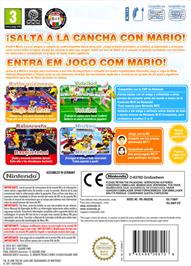 Box back cover for Mario Sports Mix on the Nintendo Wii.
