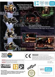 Box back cover for Metal Slug 3 (NG) on the Nintendo Wii.