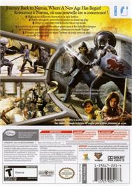 Box back cover for Monde De Narnia - Chapitre 2 - Le Prince Caspian, Le on the Nintendo Wii.