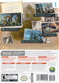 Box back cover for Mystery Case Files - The Malgrave Incident on the Nintendo Wii.
