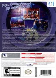 Box back cover for Ocean Commander on the Nintendo Wii.