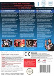 Box back cover for Pdc World Championship Darts 2009 on the Nintendo Wii.