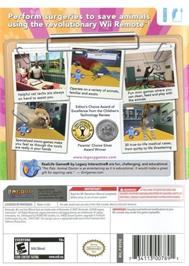 Box back cover for Pet Pals - Animal Doctor on the Nintendo Wii.