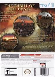 Box back cover for Pheasants Forever - Wingshooter on the Nintendo Wii.