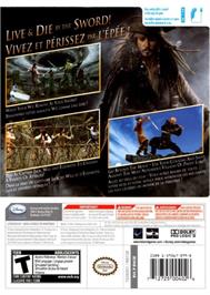 Box back cover for Pirates Des Caraïbes - Jusqu'au Bout Du Monde on the Nintendo Wii.